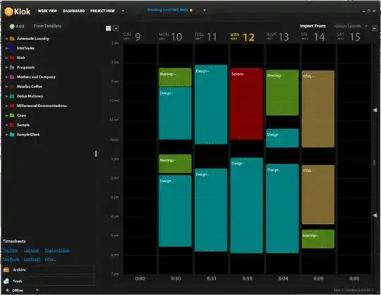Klock application