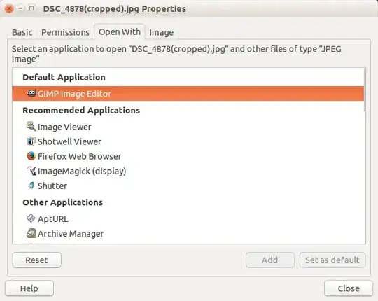 Open With Properties GIMP