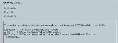 XPS SATA Operations