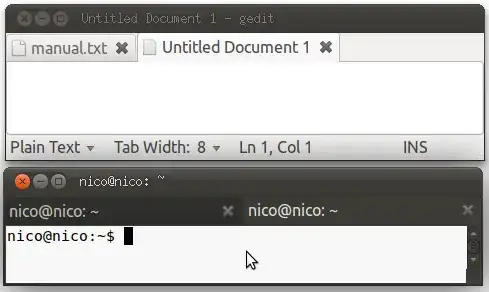 Dark tabs