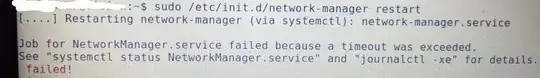 Restart cmd output pic
