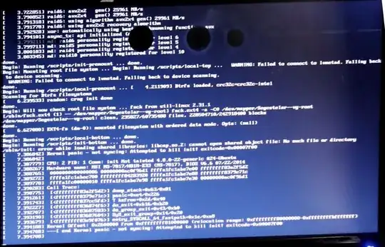 error message