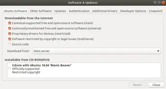 Software & Updates