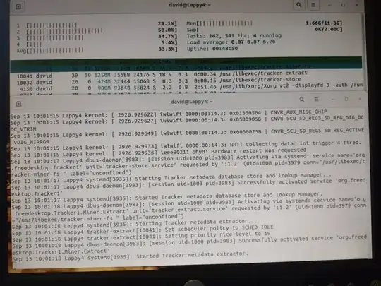 Crash snapshot