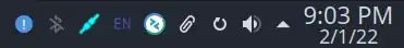 cmst: tray icon