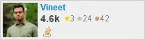 profile for Vineet on Stack Exchange, a network of free, community-driven Q&A sites profile for Vineet on Stack Exchange, a network of free, community-driven Q&A sites