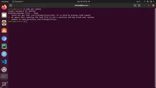 sudo apt update