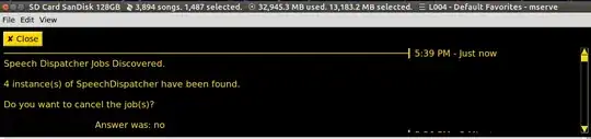 check speech dispatcher info.cast()