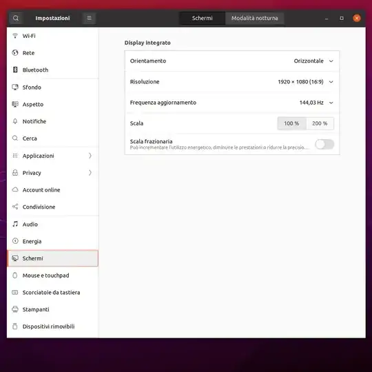 Display Settings