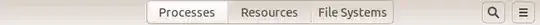 Processes tab selected
