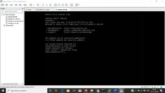 logged in to tty6