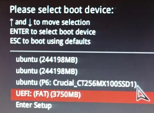 boot list