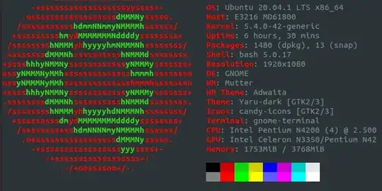 neofetch screenshot