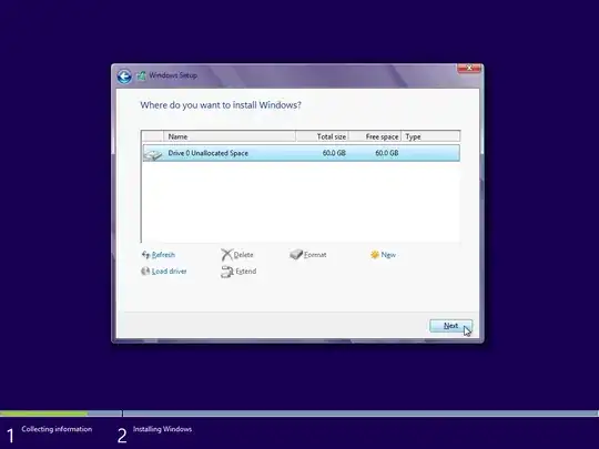 Unallocated Space