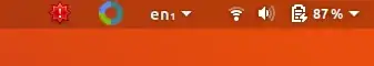 my system tray with a mysterious icon