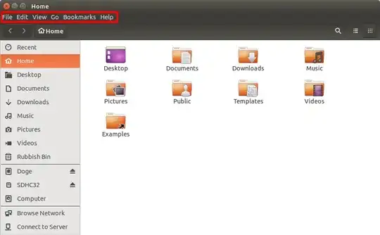 Menubar