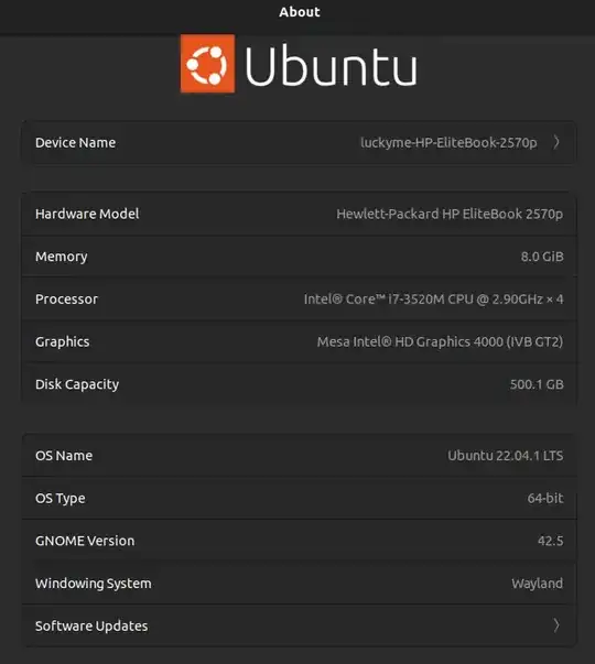 About my PC