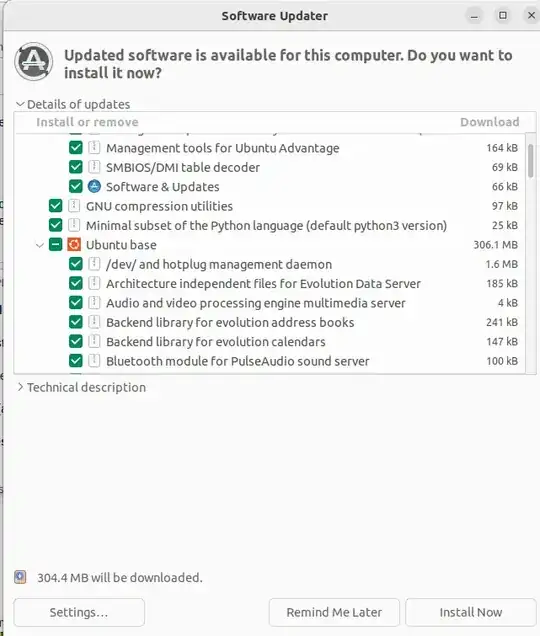 ubuntu updates