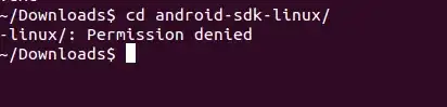 permission denied