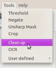clean up