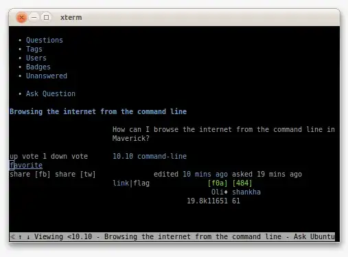 w3m screenshot