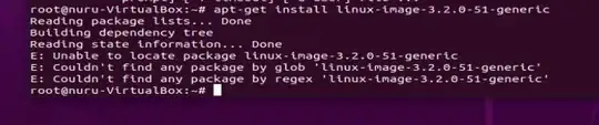 unable to locate package