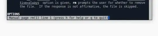 picture of man page options