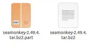 downloaded files