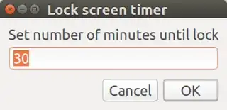 Lock Screen Timer