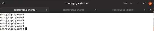 screenshot of gnome-terminal