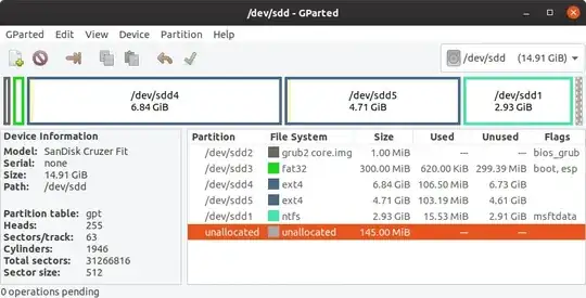 Image of GParted