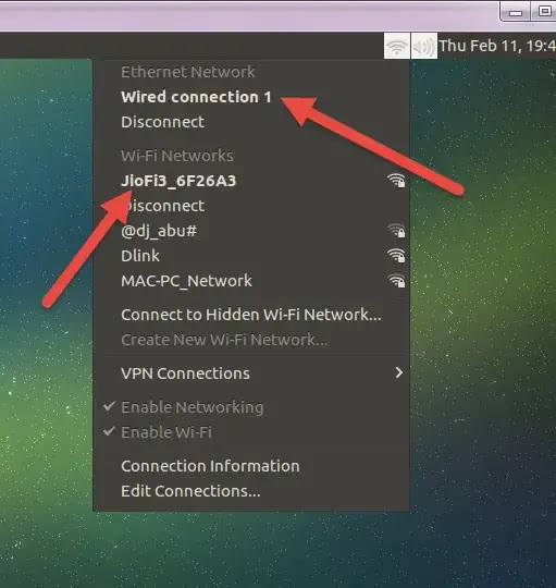 Network connections
