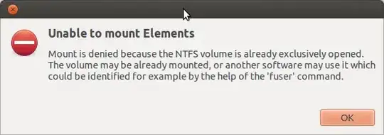 error message