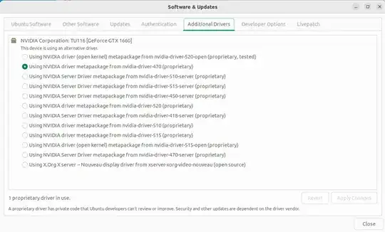nvidia 1660 driver