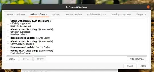 Software & Updates