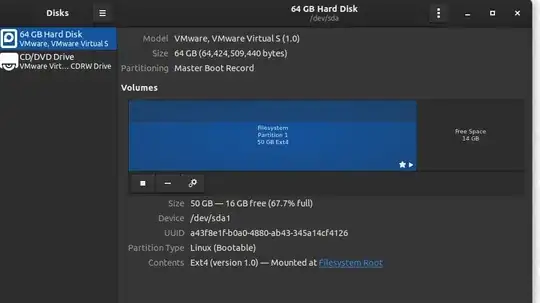 ubuntu disk tool