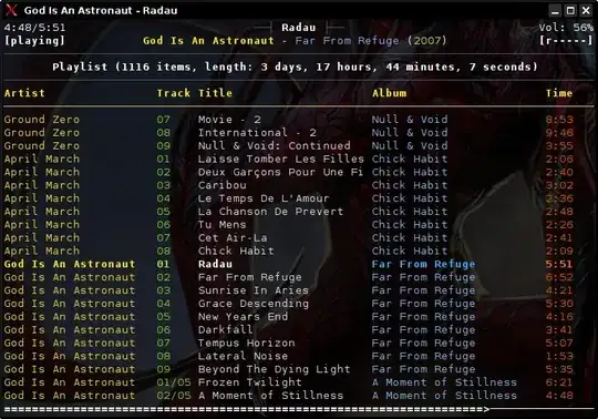 ncmpcpp screenshot
