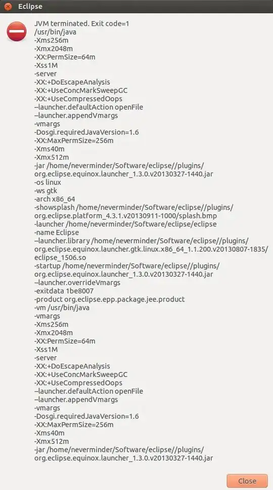 error message