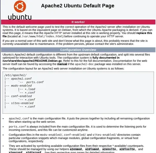 Default page