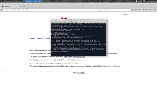 Error on Terminal