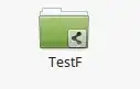 Changed folder icon