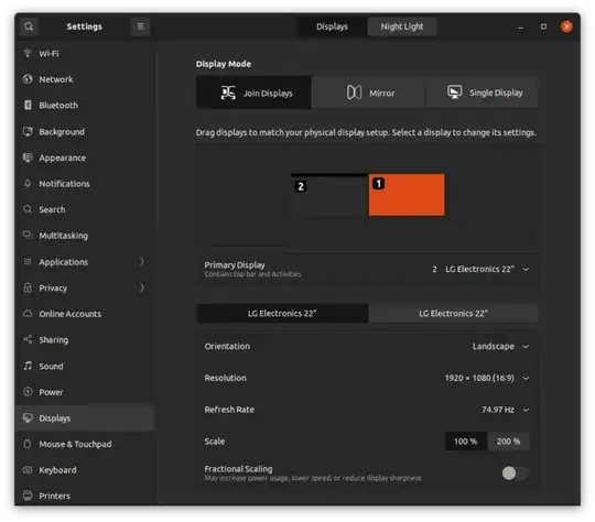 Display Mode