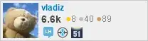 profile for vladiz on Stack Exchange, a network of free, community-driven Q&A sites