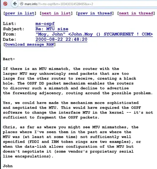 John Moy - OSPF MTU mismatches