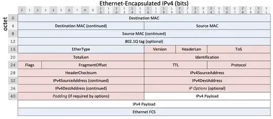 Ethernet-Encapsulated IPv4 Packet