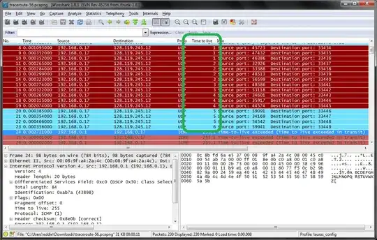 TTL in a Traceroute