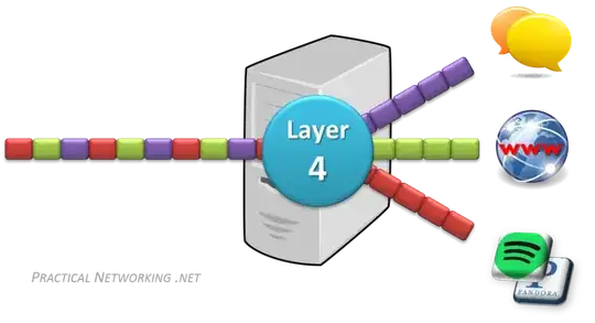 L4 segregating Data Streams
