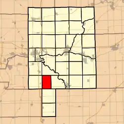 Location in LaSalle County