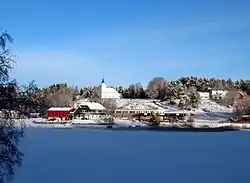 View of the village church