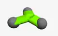 this is the second base idea. The wheel stems are at an angle instead of parallel to the ground